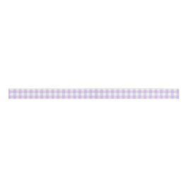 Lavender Gingham Grosgrain Ribbon Lint