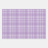 Lavender Gingham inpakpapier Vel (Voorkant 2)