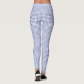 Lavender Gingham Pset Pattern Leggings (Achterkant)