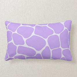 Lavender Giraffe Print American MoJo Kussens