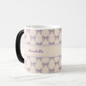 Lavender Girls Hair Bows Annabelle Mug Magische Mok (Voorkant links)