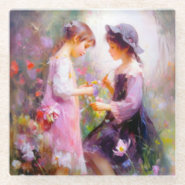 Lavender Glazen Onderzetter