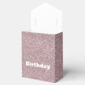Lavender Glitter Printen Party Favor Box Bedankdoosjes (Geopend)