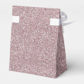 Lavender Glitter Printen Party Favor Box Bedankdoosjes (Achterkant)