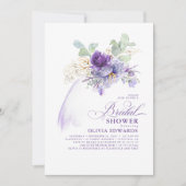 Lavender & Gold Elegant Modern Boho Vrijgezellenfe Kaart (Voorkant)