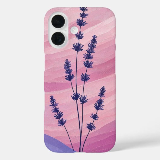 Lavender Gradient Case-Mate iPhone Case (Achterkant)