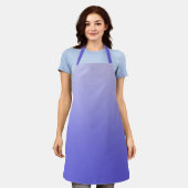 Lavender Gradient Schort (Gedragen)