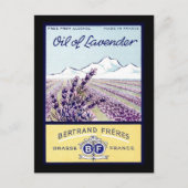 Lavender - Grasse Frankrijk Briefkaart (Voorkant)
