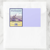 Lavender - Grasse Frankrijk Rechthoekige Sticker (Tas)