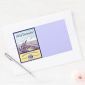 Lavender - Grasse Frankrijk Rechthoekige Sticker (Envelop)