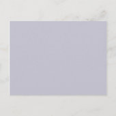 Lavender Gray Briefkaart (Voorkant)