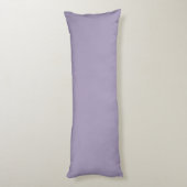 Lavender Gray Dark Eggplant Chic body Pillow Lichaamskussen (Achterkant (Verticaal))