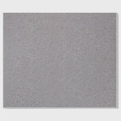 Lavender Gray Embossed Leaf Vines Cadeaupapier (Vlak)