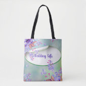 Lavender Green Huwelijkscadeaus Tote Bag (Voorkant)