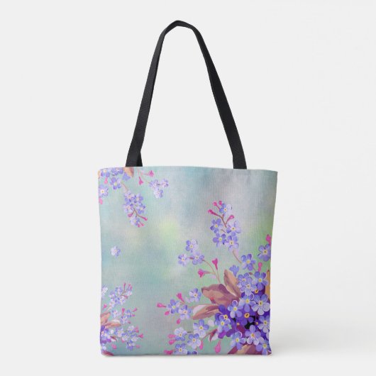 Lavender Green Huwelijkscadeaus Tote Bag (Achterkant)