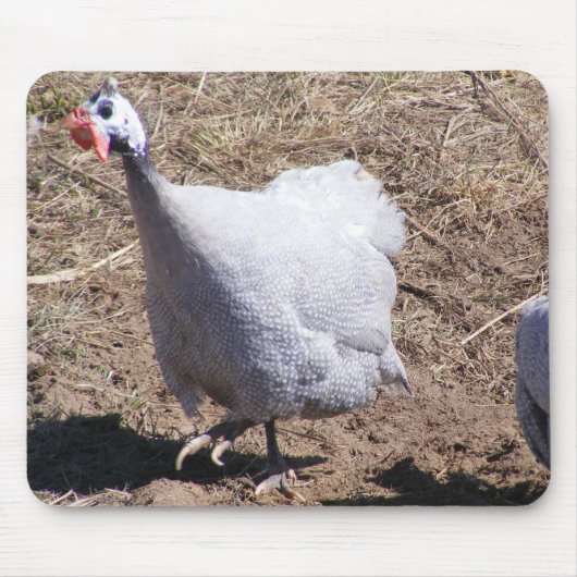 Lavender Guinee Fowl Muismat (Voorkant)