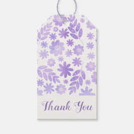 Lavender Hand Drawn Floral Pattern Cadeaulabel