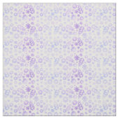 Lavender Hand Drawn Floral Pattern Stof (Swatch)