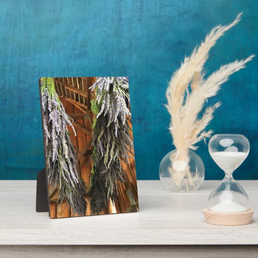 Lavender Hanging in een Barn Fotoplaat (Zijkant)