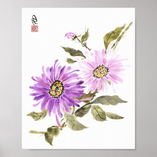 Lavender Harmony Poster (Voorkant)