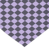 Lavender haze checkerboard pattern korte tafelloper (Hoek)