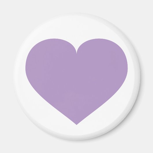 Lavender Heart Magneet (Voorkant)