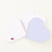 Lavender Heart Notitieboek (Binnen)