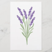 Lavender Herb Briefpapier (Voorkant)