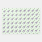 Lavender Herb Flower Bundle Patronen Inpakpapier Vel (Voorkant 3)
