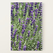 Lavender Herb Flowers Floral Notitieboek (Achterkant)