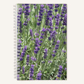 Lavender Herb Flowers Floral Notitieboek (Voorkant)