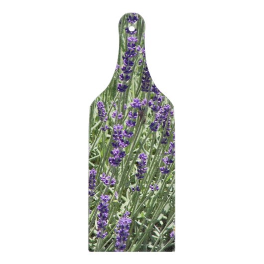 Lavender Herb Flowers Floral Snijplank (Voorkant)