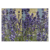 Lavender Herb Garden Floral Snijplank (Voorkant)