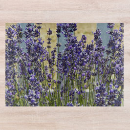 Lavender Herb Garden Floral Snijplank