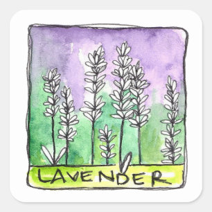 Lavender Herb Tea Blend geneesmiddel Label