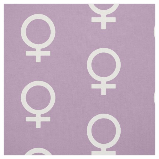 Lavender Herb Vrouw Symbool Stof (Swatch)