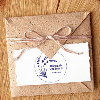 Lavender Homemade With Love Zelfinktende Stempel