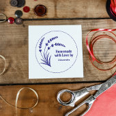 Lavender Homemade With Love Zelfinktende Stempel