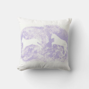 Lavender Horse Pillow Kussen