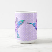 Lavender Hummingbird Mug Koffiemok (Center)