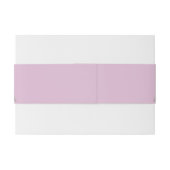 Lavender, huwelijk uitnodigingen wikkel (Achterkant Voorbeeld)