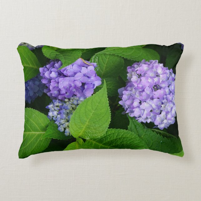 Lavender Hydrangea Accent Kussen (Voorkant)