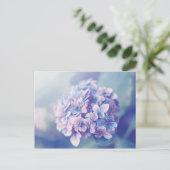 Lavender Hydrangea Briefkaart (Staand voorkant)