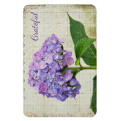 Lavender Hydrangea Gratitude Magneet (Verticaal)