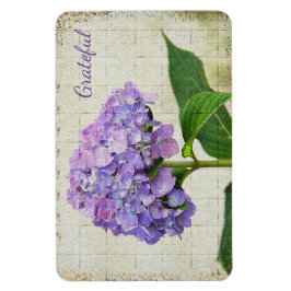 Lavender Hydrangea Gratitude Magneet