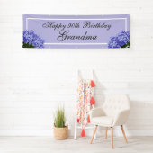 Lavender Hydrangea Happy 90th Birthday Grandma Spandoek (Insitu)