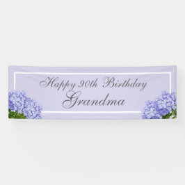 Lavender Hydrangea Happy 90th Birthday Grandma Spandoek