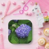 Lavender Hydrangea Papieren Bordje (Feest)