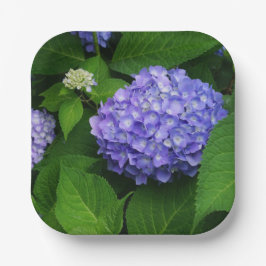 Lavender Hydrangea Papieren Bordje