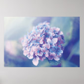 Lavender Hydrangea Poster (Voorkant)